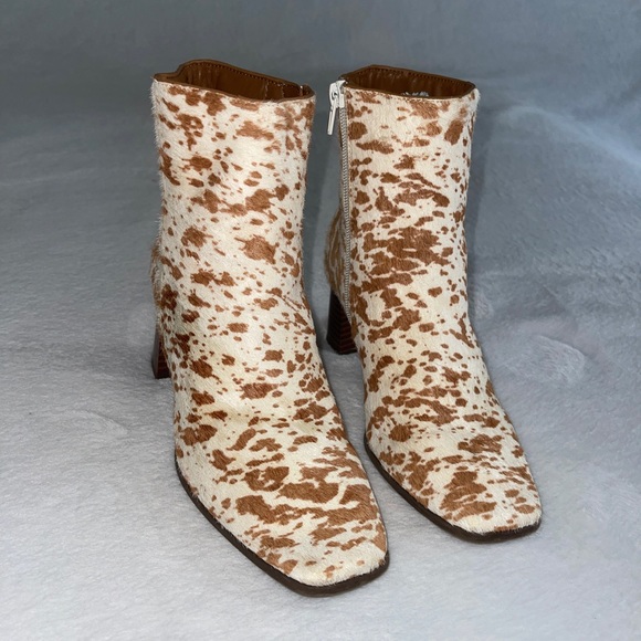 Real Fur Dyed Booties - Picture 3 of 3